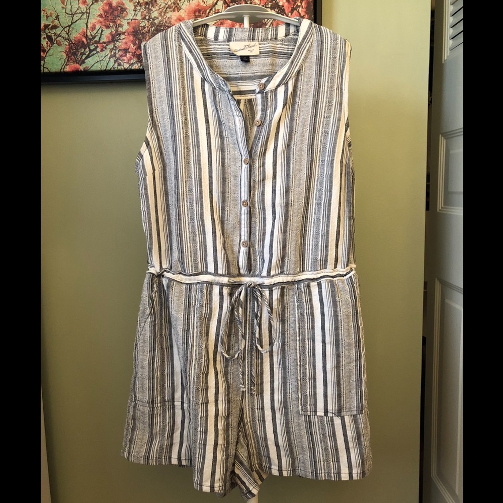 Universal Thread Co. Striped Romper